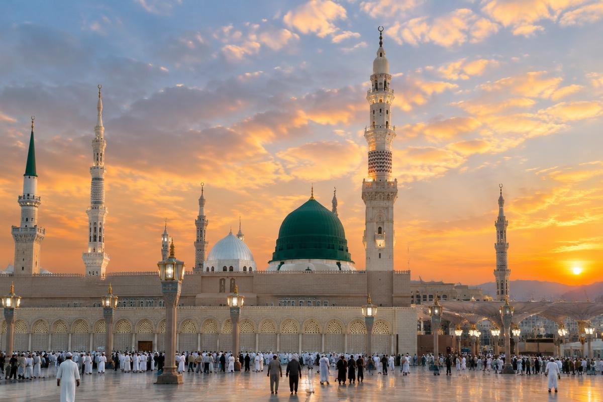 من مطار المدينة المنورة إلى فندق المدينة